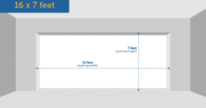overhead door sizes in Oklahoma City, OK
