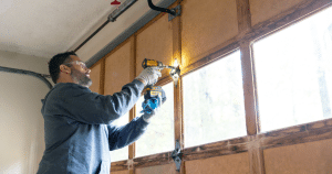 how to reengage garage door